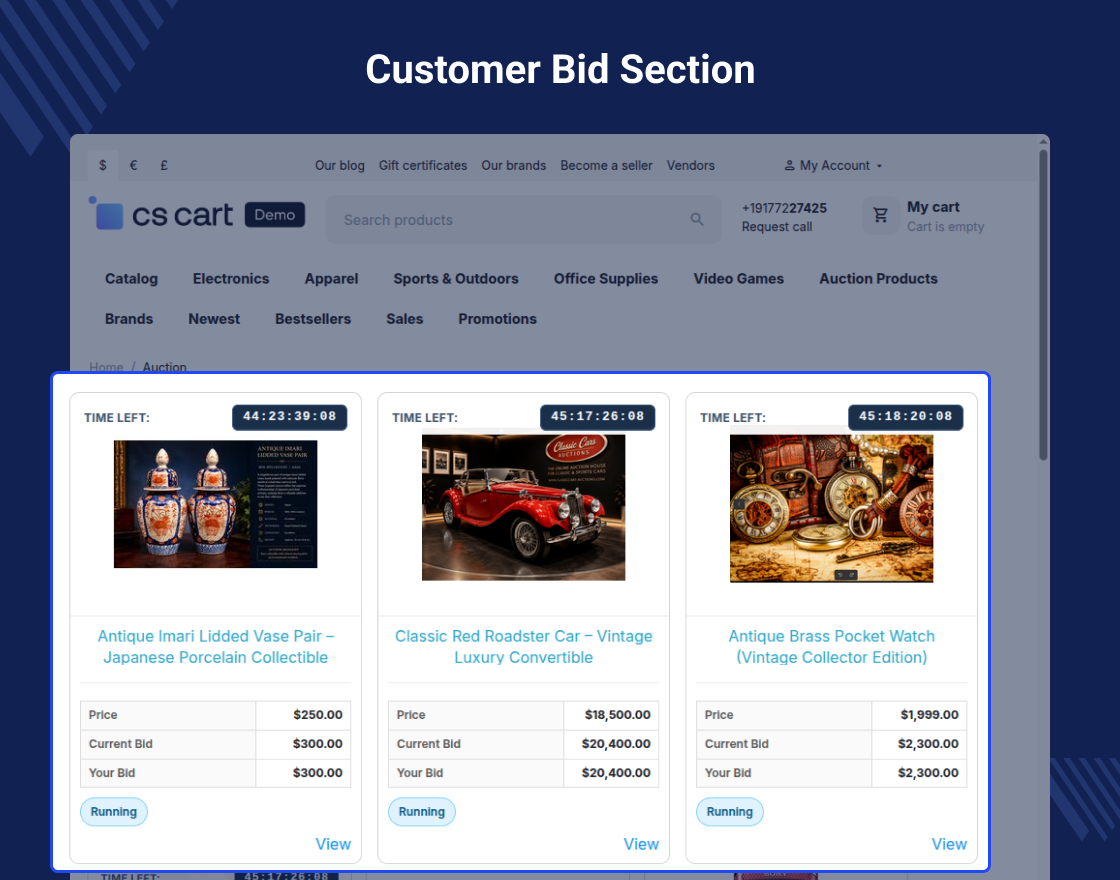 CS-Cart Auction