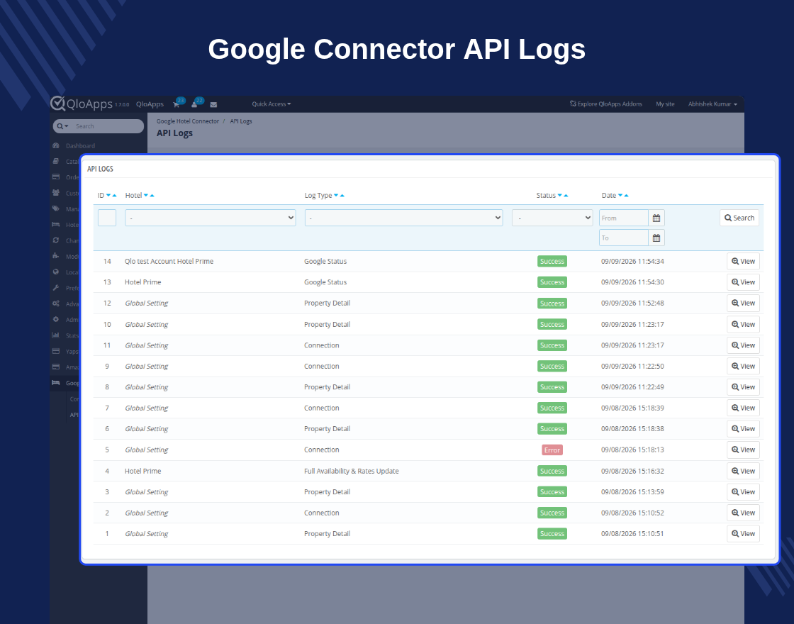 QloApps Google Hotel Connector