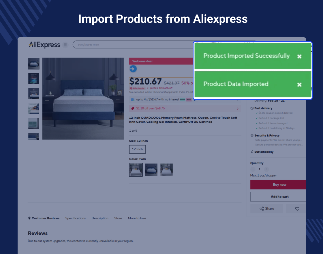 AliExpress Dropship for WooCommerce