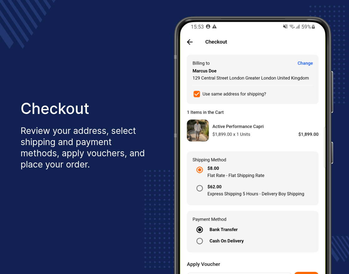 Opencart Mobile App Builder 