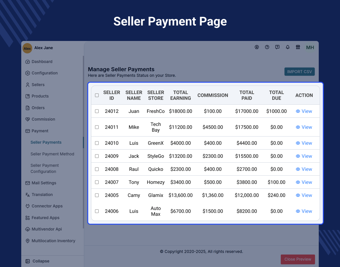 Multi Vendor Marketplace for Shopify 