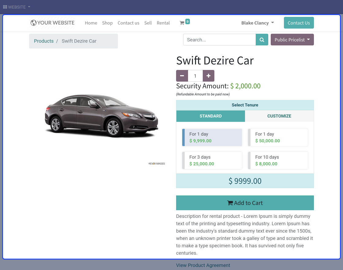 Odoo Marketplace Rental Sale