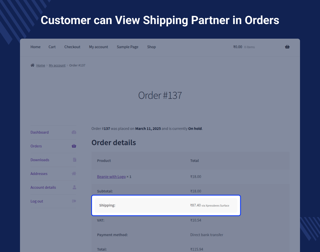 WooCommerce Shiprocket Shipping