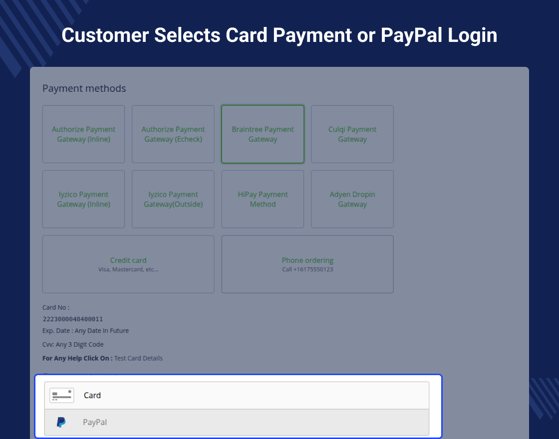 Cs-Cart Braintree Payment Gateway