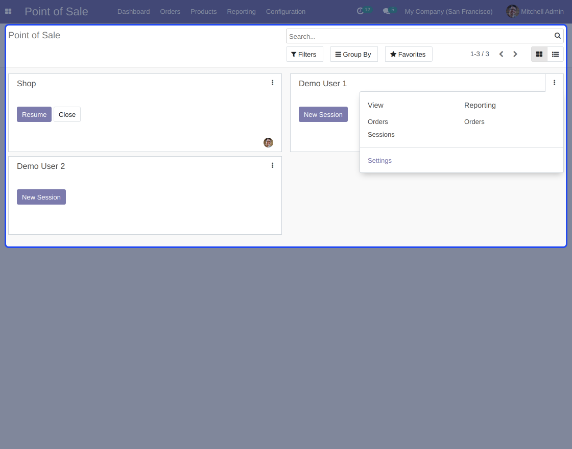 Odoo POS Barcode Screen