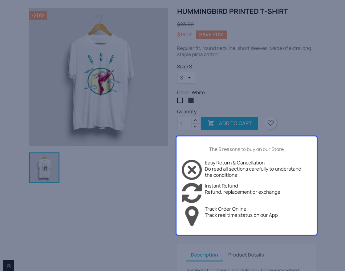 Prestashop Advance Reassurance Block