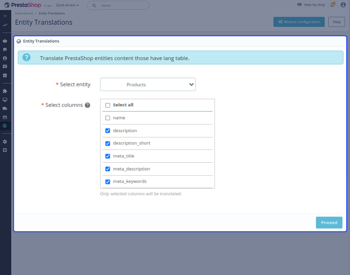 PrestaShop All in one Translations | Front Office, Back Office, Modules