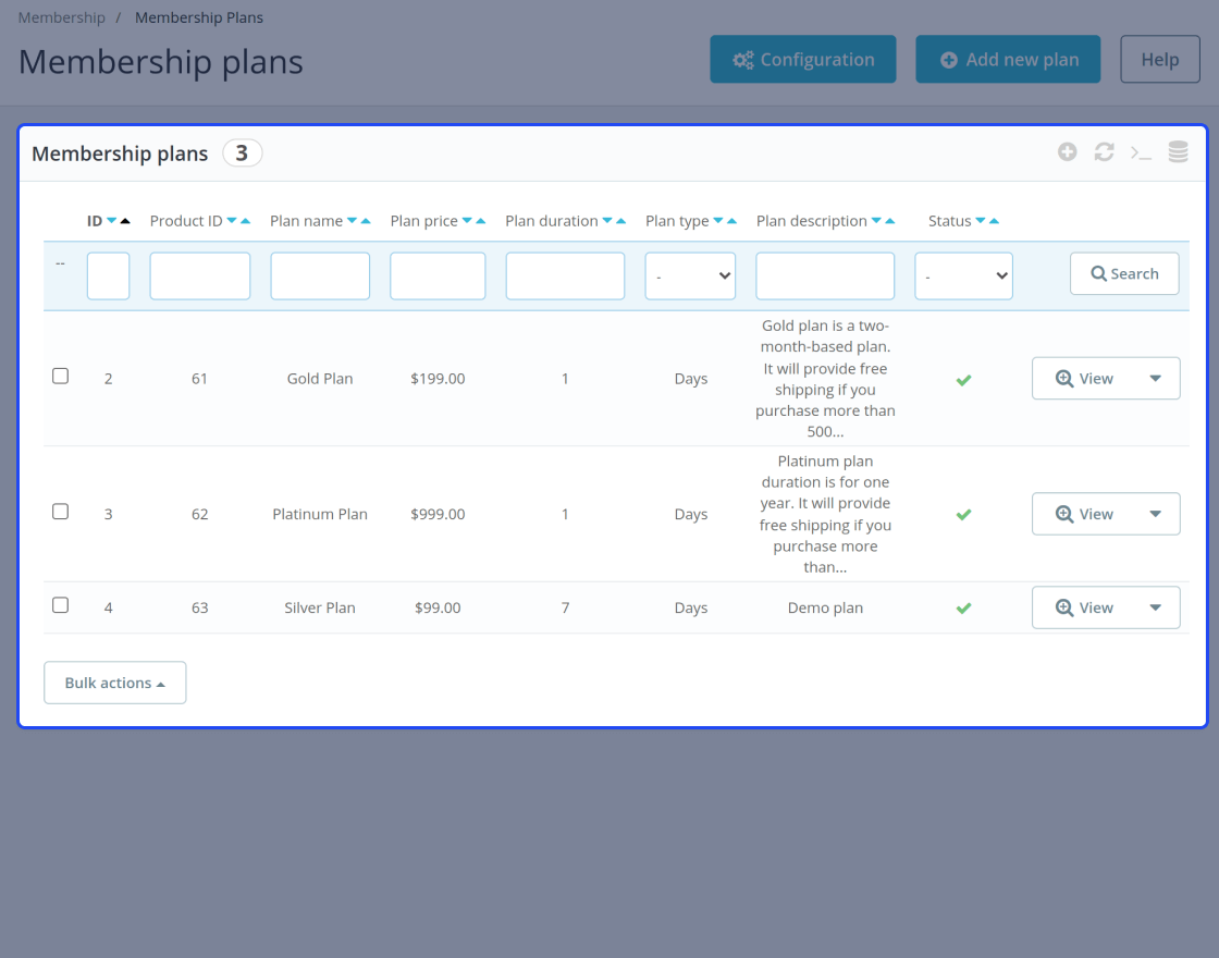 Prestashop Membership | Prime Customer