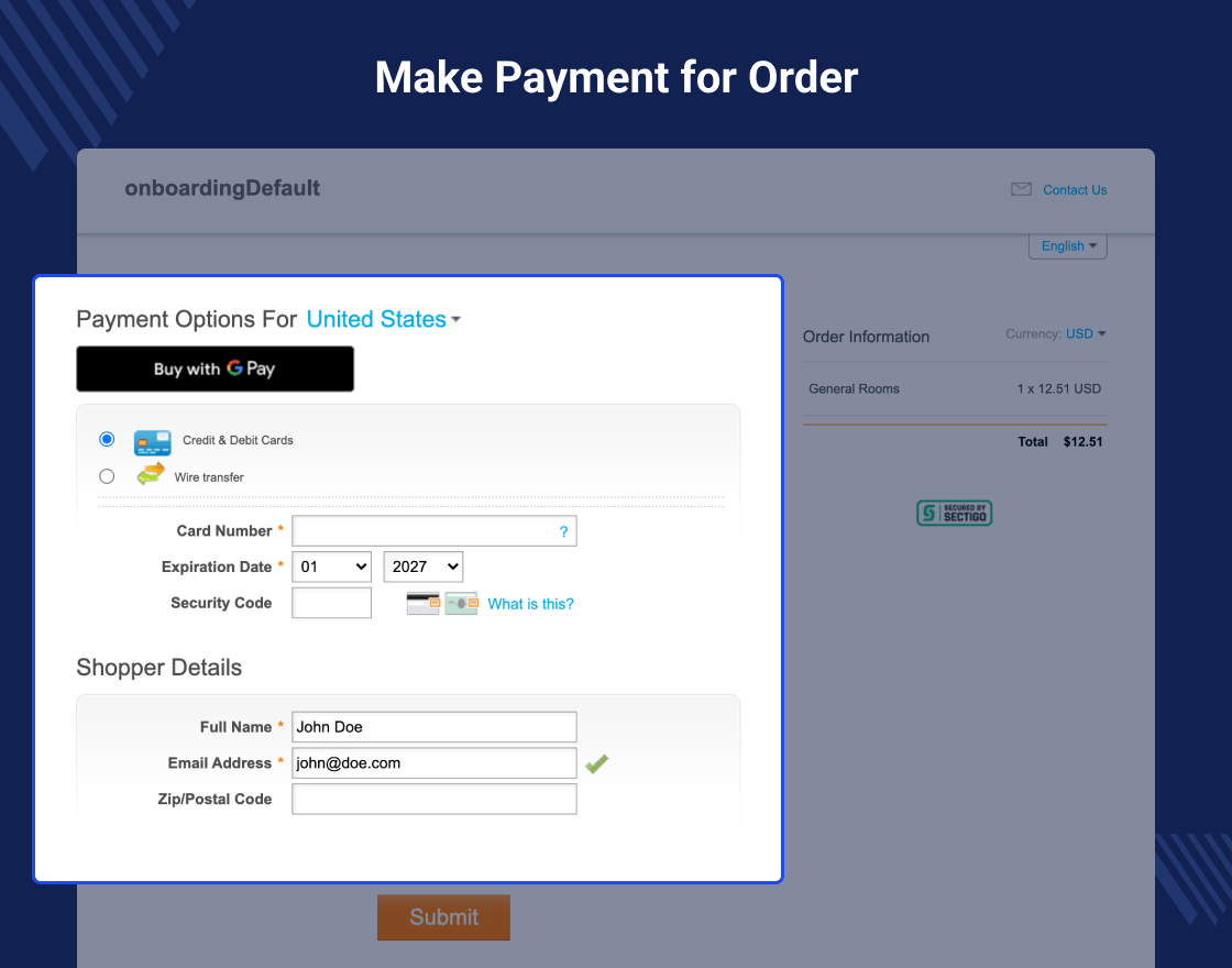 QloApps BlueSnap Payment Gateway