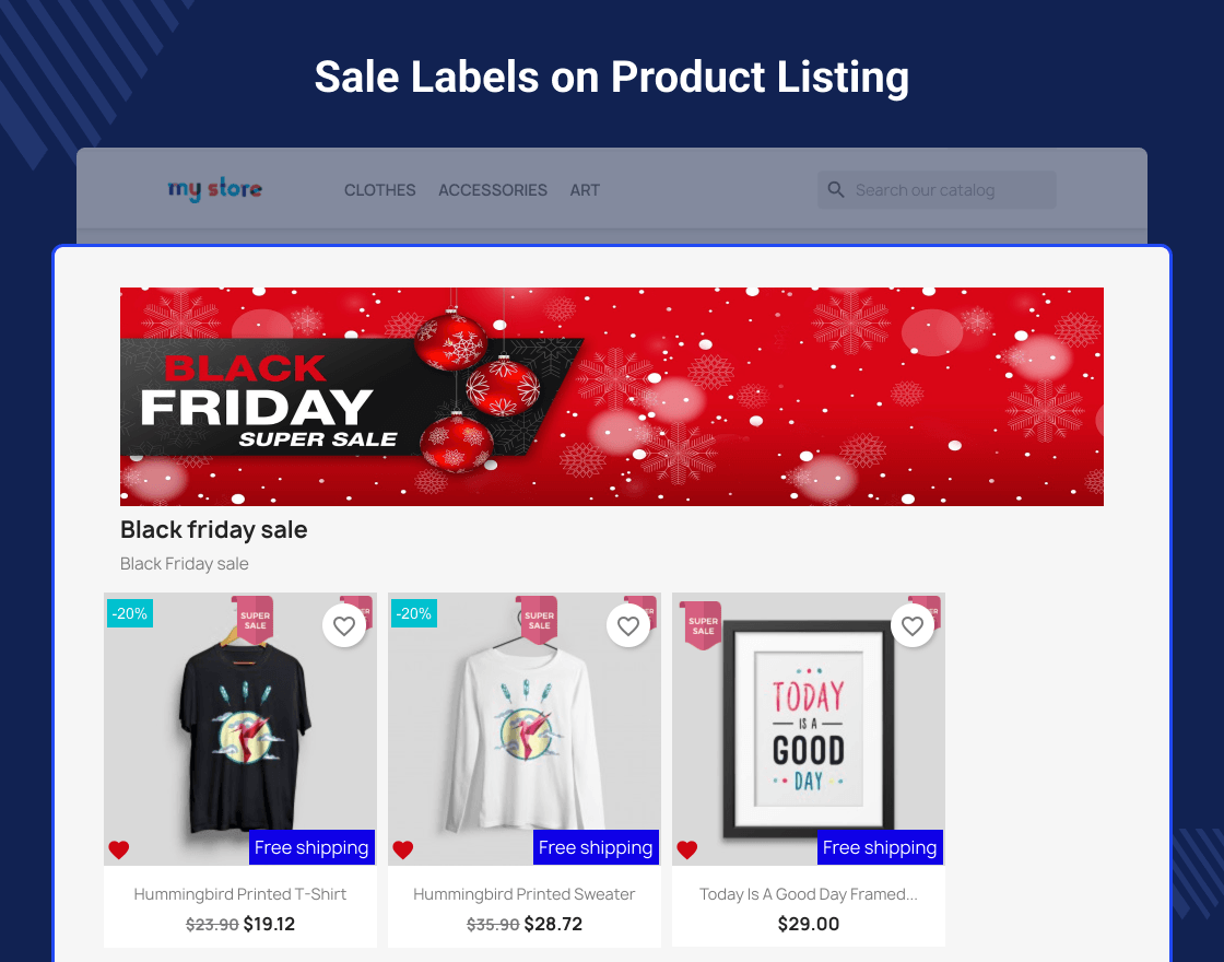 Prestashop Product Label | Product Sticker