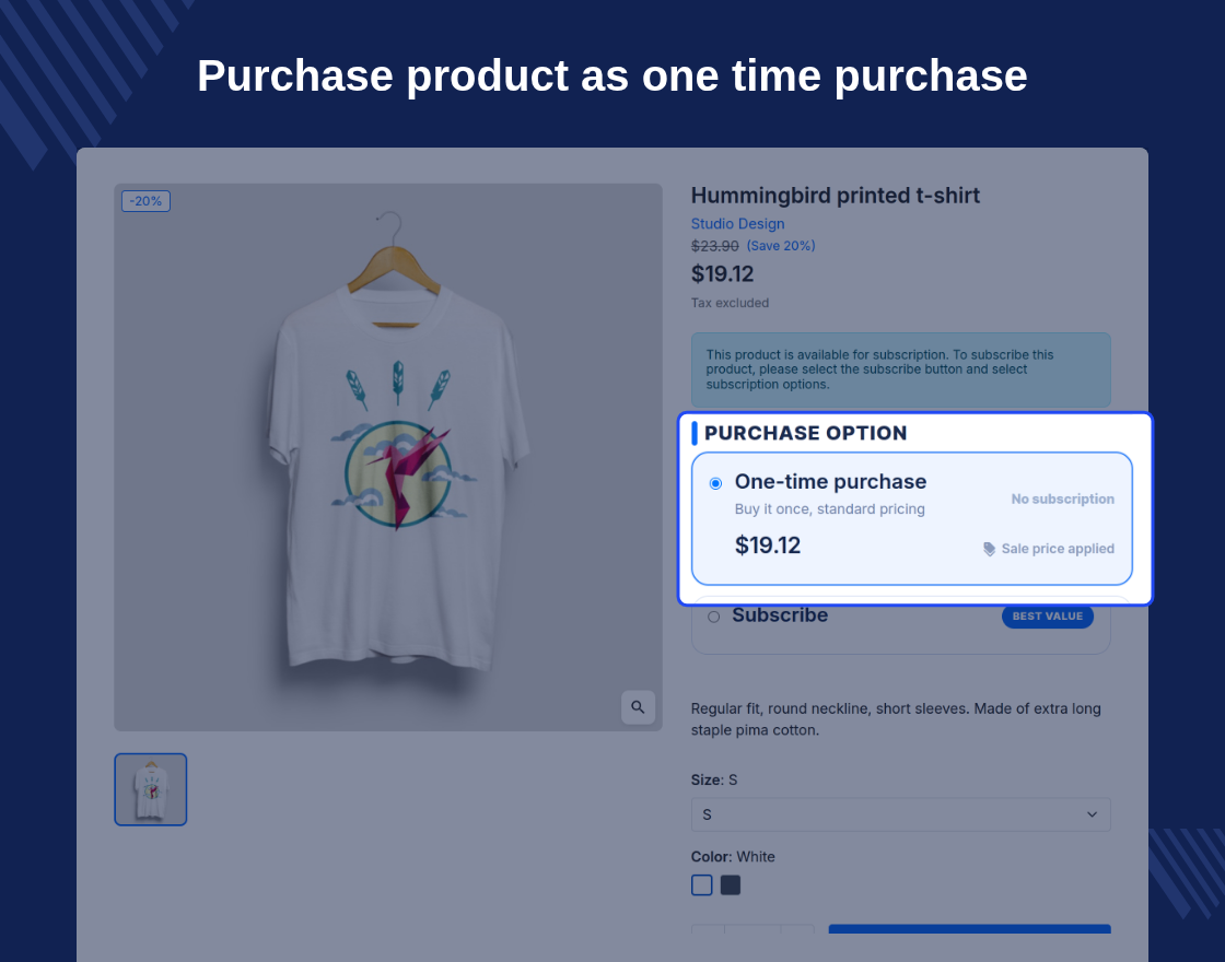 Prestashop Subscription Products