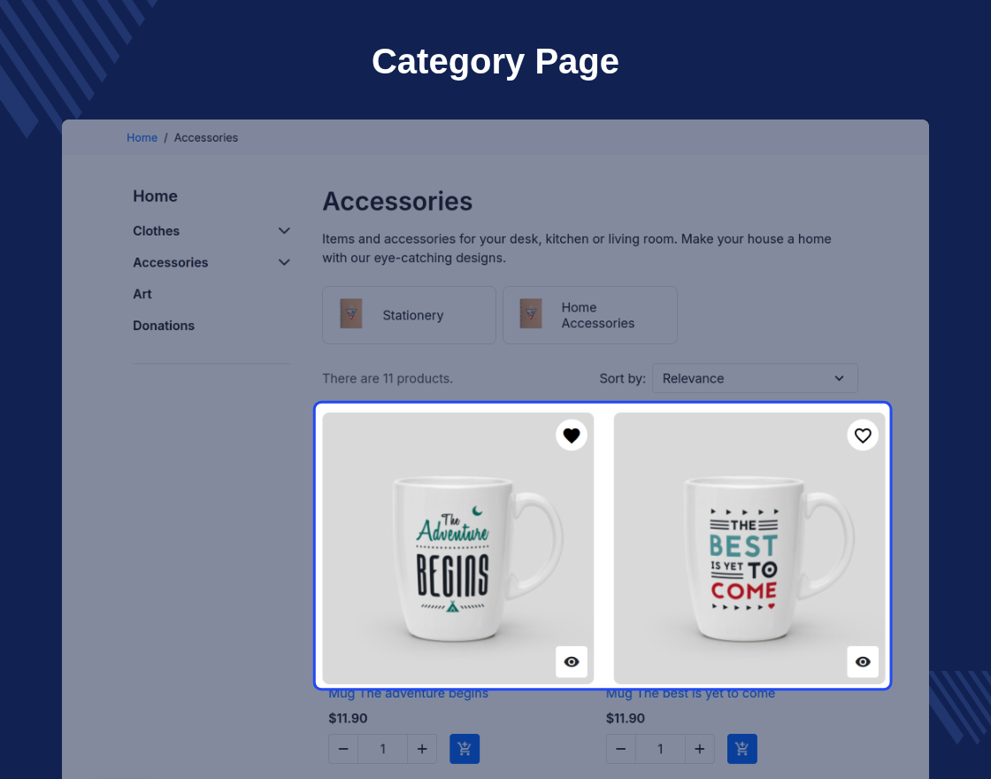 PrestaShop Product Wishlist
