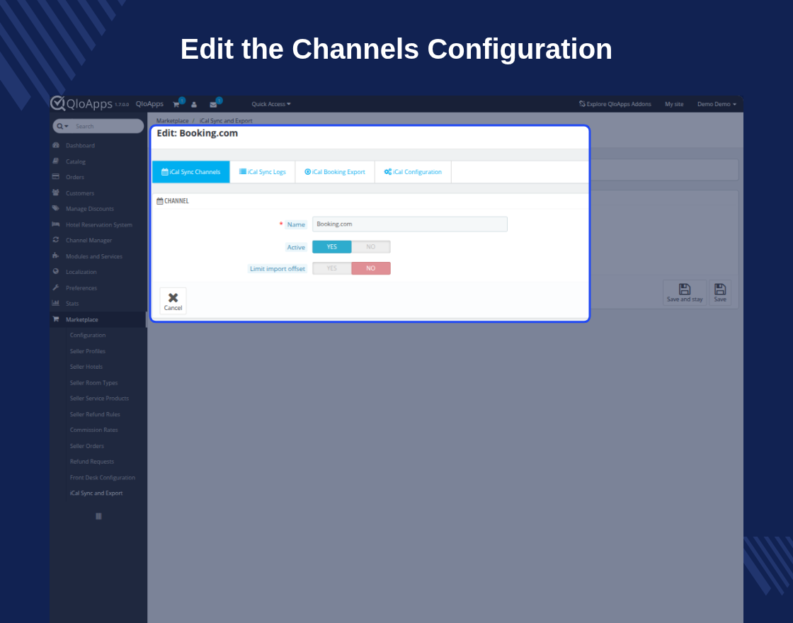 QloApps Marketplace iCalendar (.ics) Export and Sync