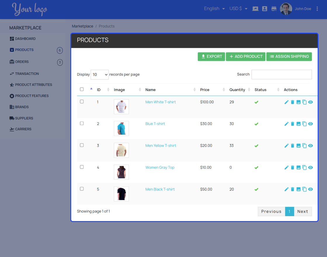 Prestashop B2B Marketplace