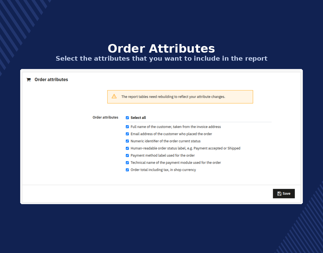 PrestaShop AI Reporting