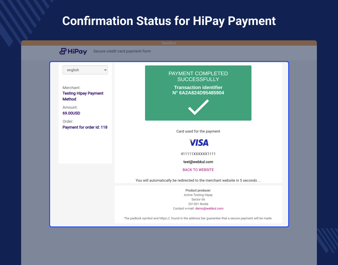 CS-Cart HiPay Payment Gateway