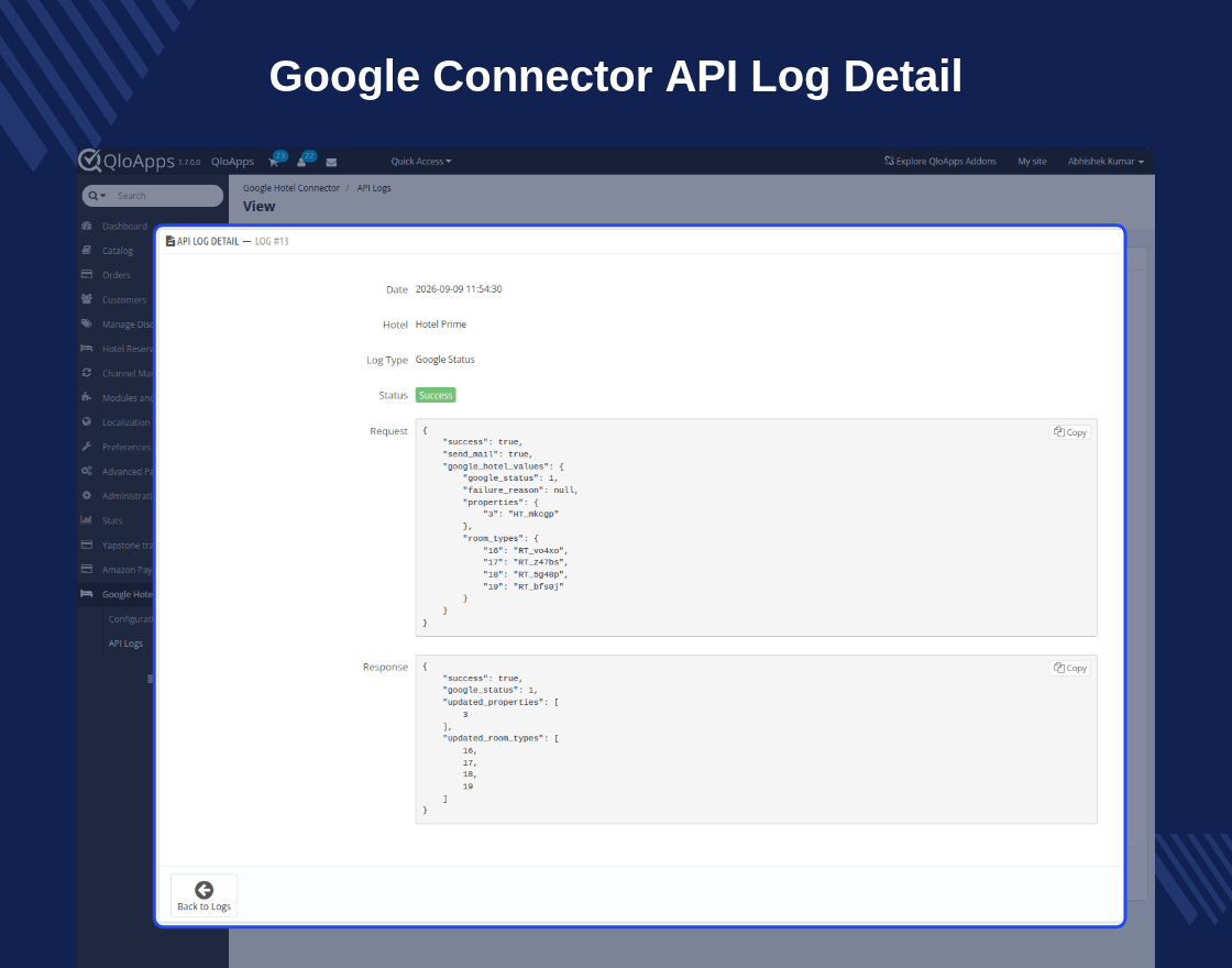 QloApps Google Hotel Connector