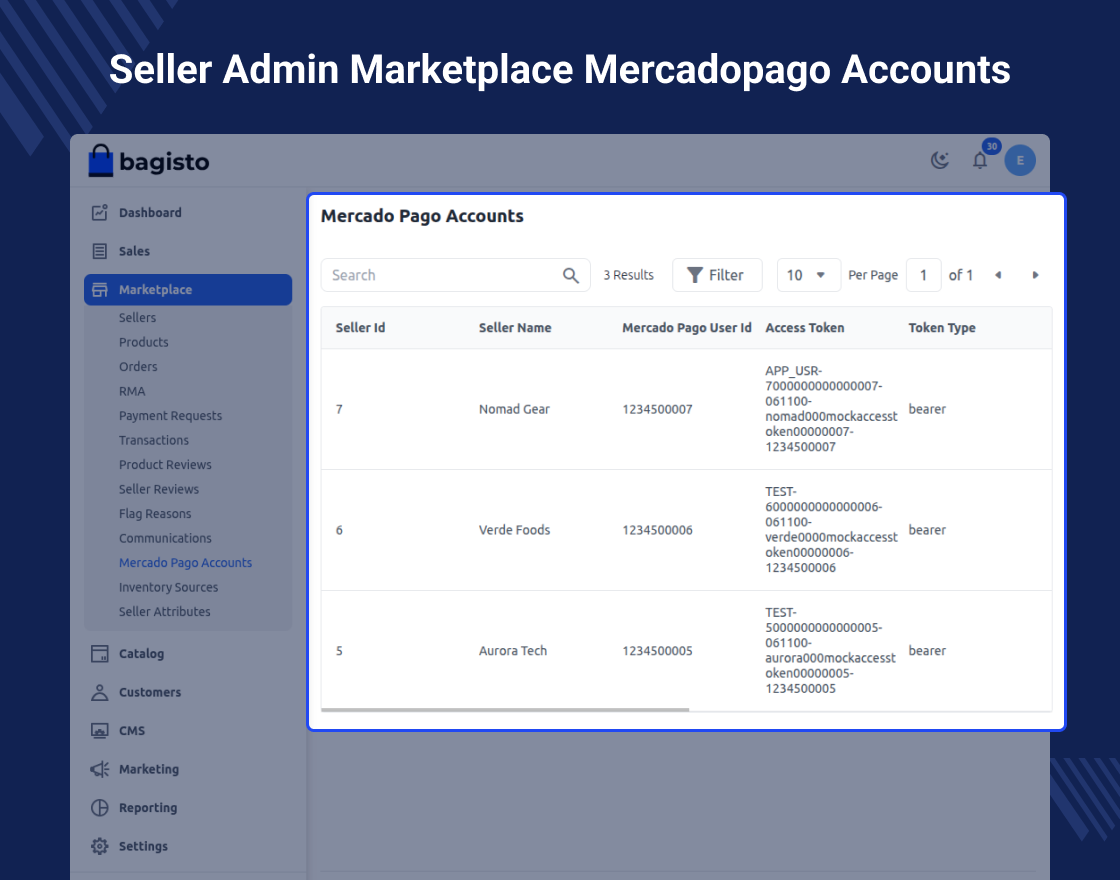 Laravel Marketplace MercadoPago Payment Gateway