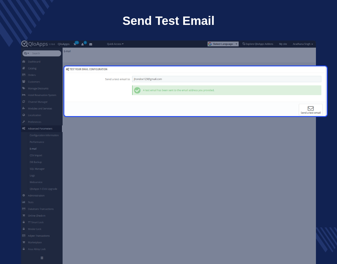 QloApps SendGrid Mail