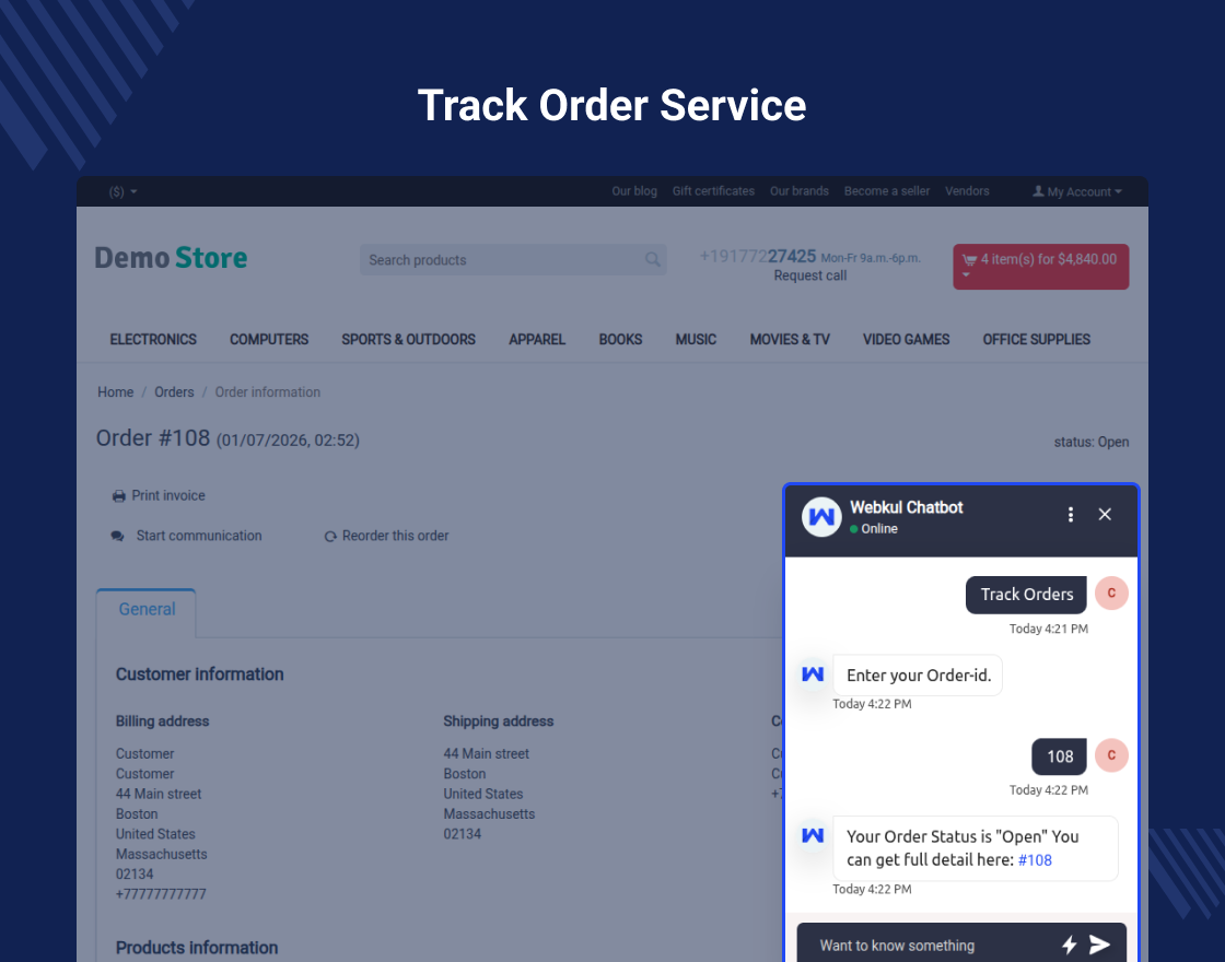 CS-Cart ChatBot