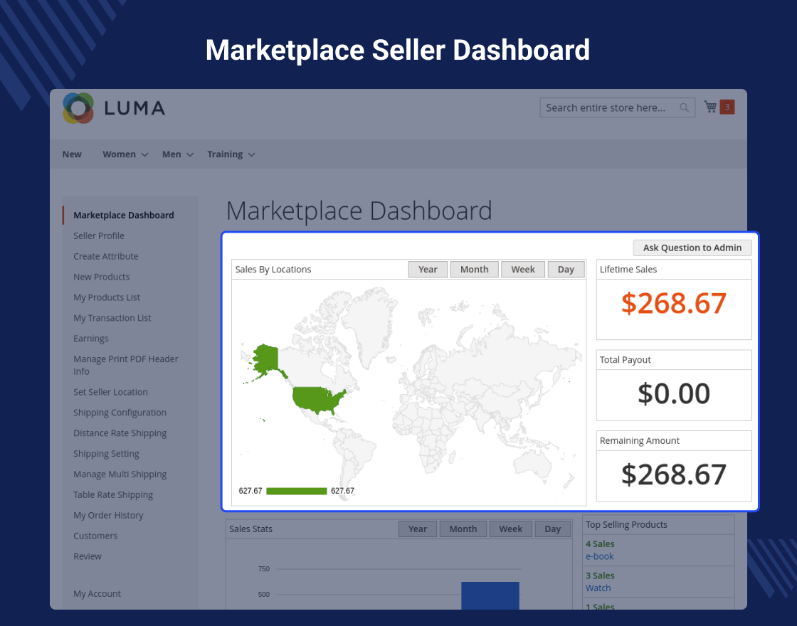 Magento 2 Multi Shipping Marketplace Add-on