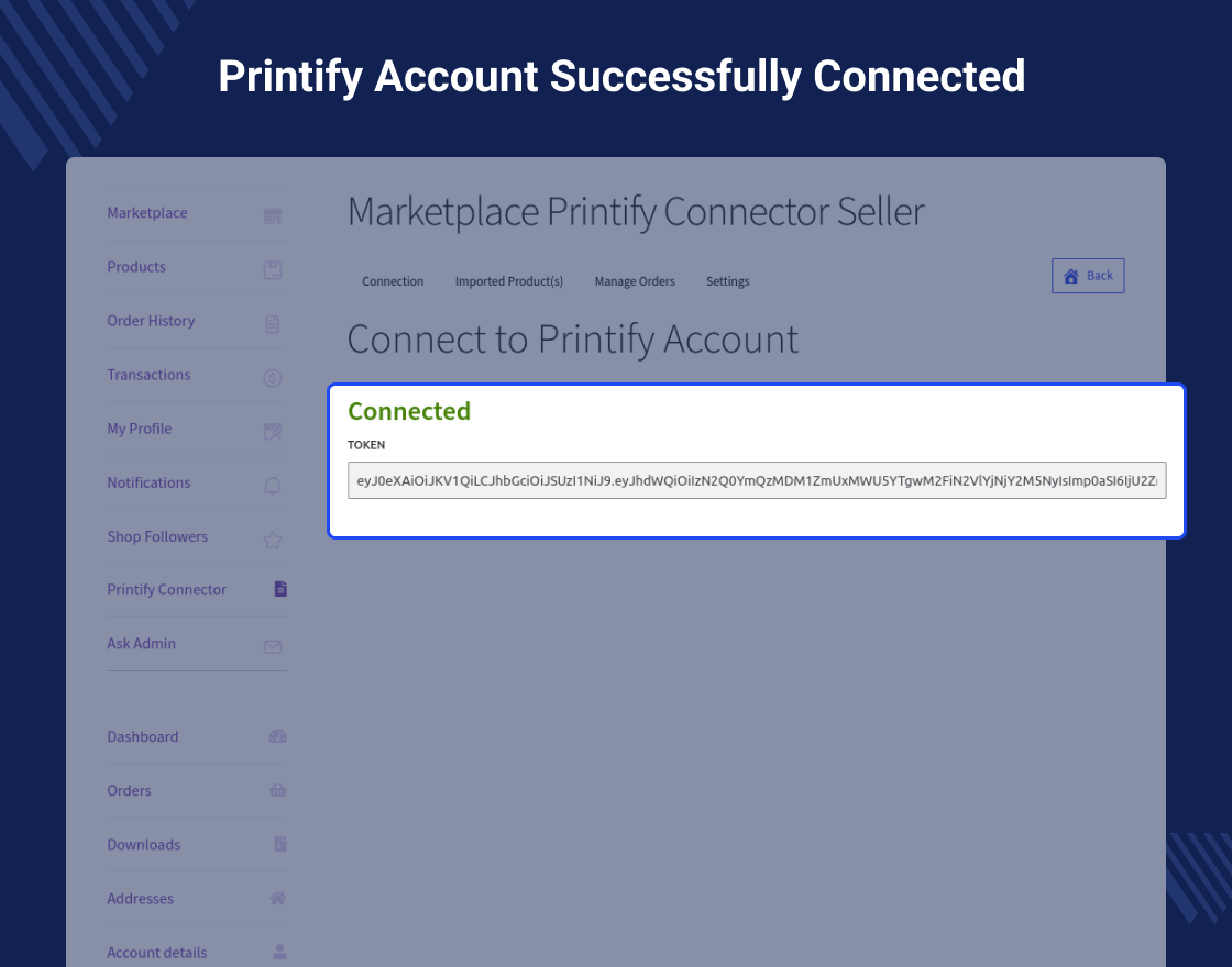 WooCommerce Multi Vendor Printify Integration