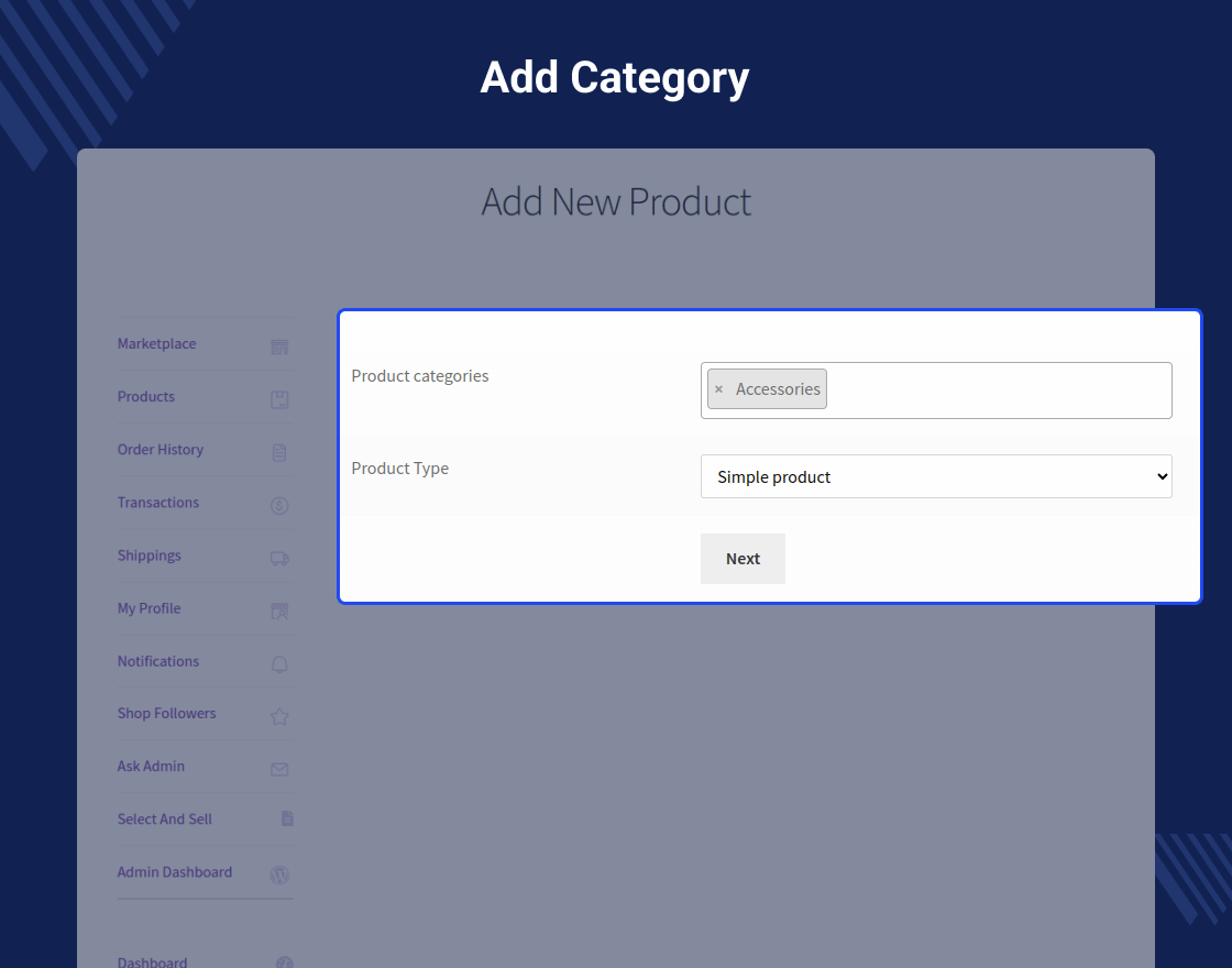 WooCommerce Marketplace Select and Sell