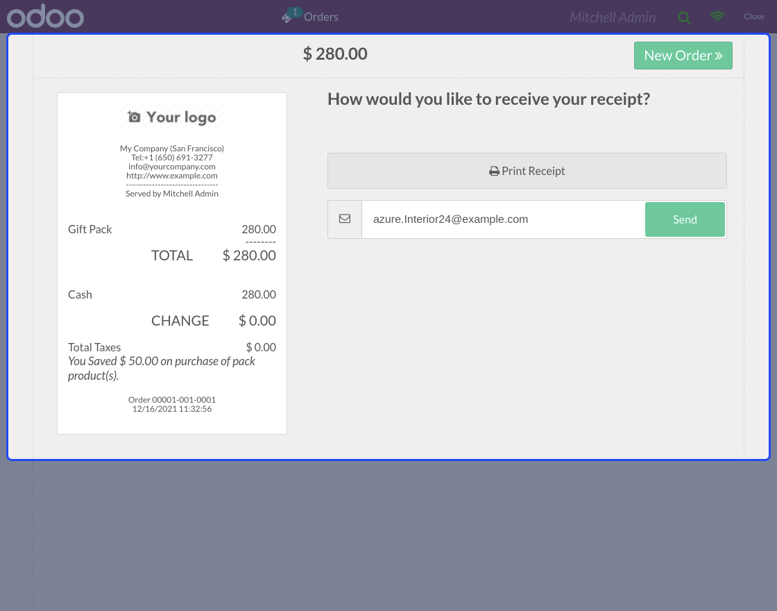 Odoo POS Product Pack
