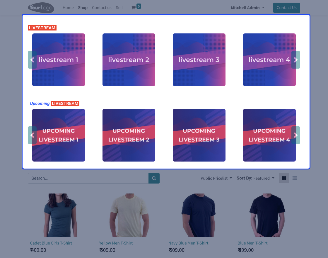 Odoo Marketplace With Facebook Live Stream