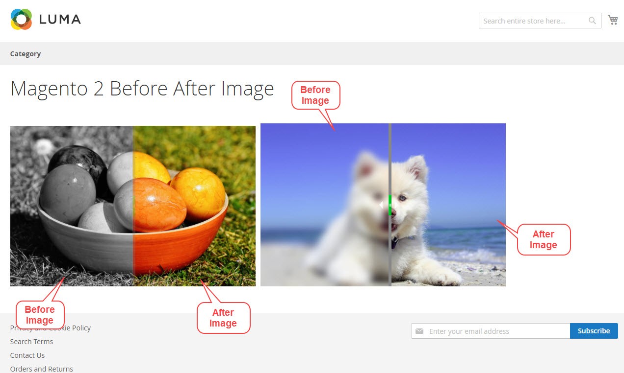 Image Before After for Magento 2