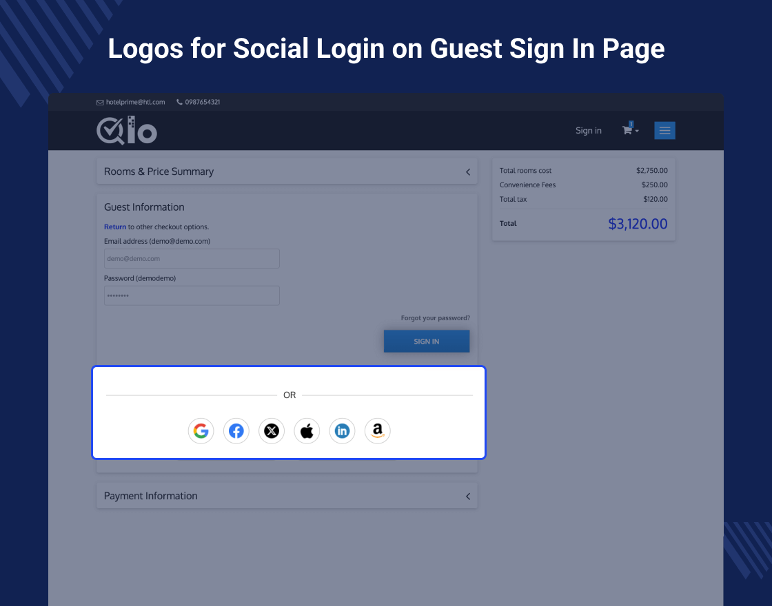QloApps Social Login