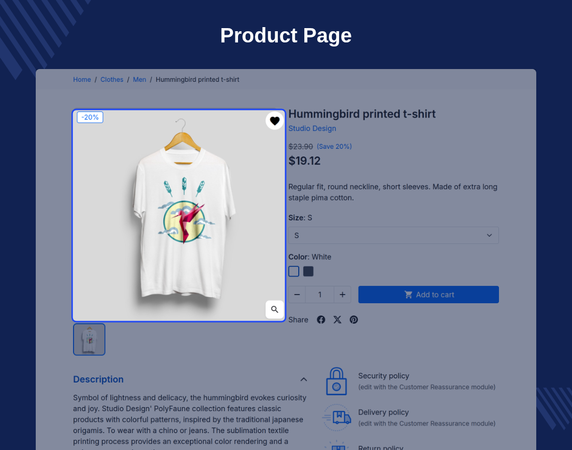 PrestaShop Product Wishlist