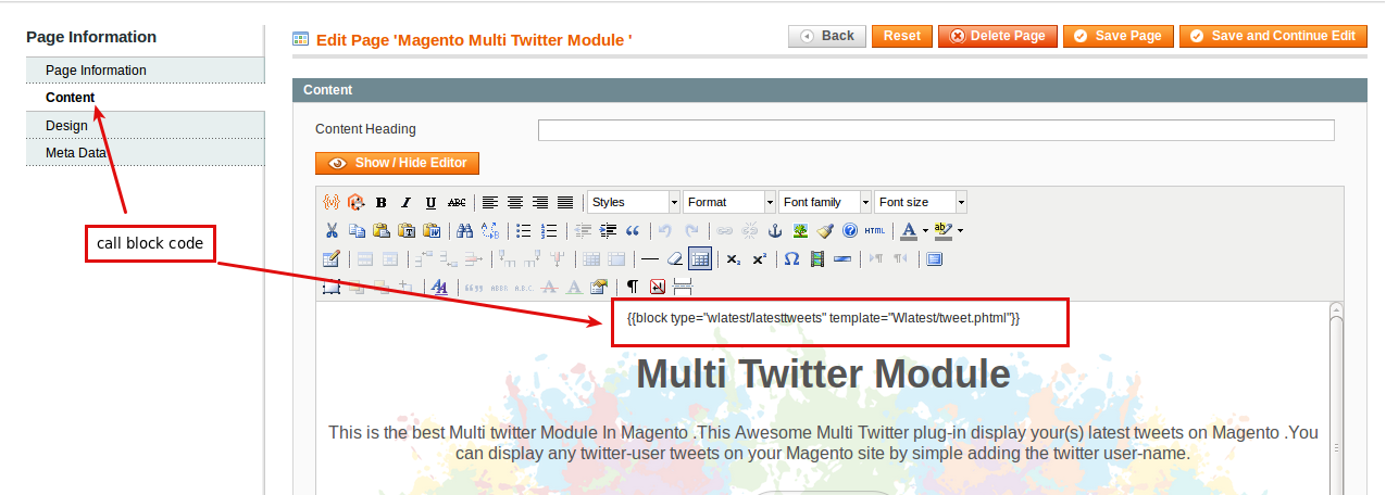 Magento (OpenMage) Multi Twitter