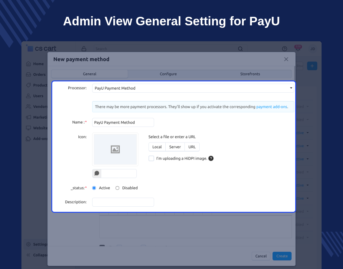 CS-Cart PayU (Europe) Payment Gateway