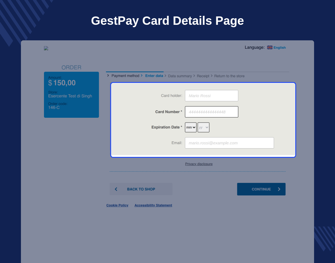 CS-Cart Gestpay Payment Gateway