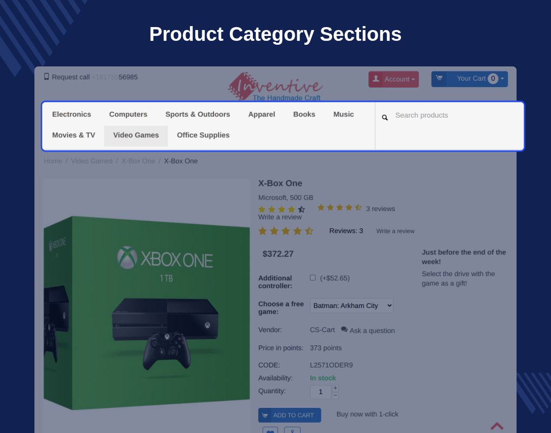 CS-Cart Responsive Theme : Inventive