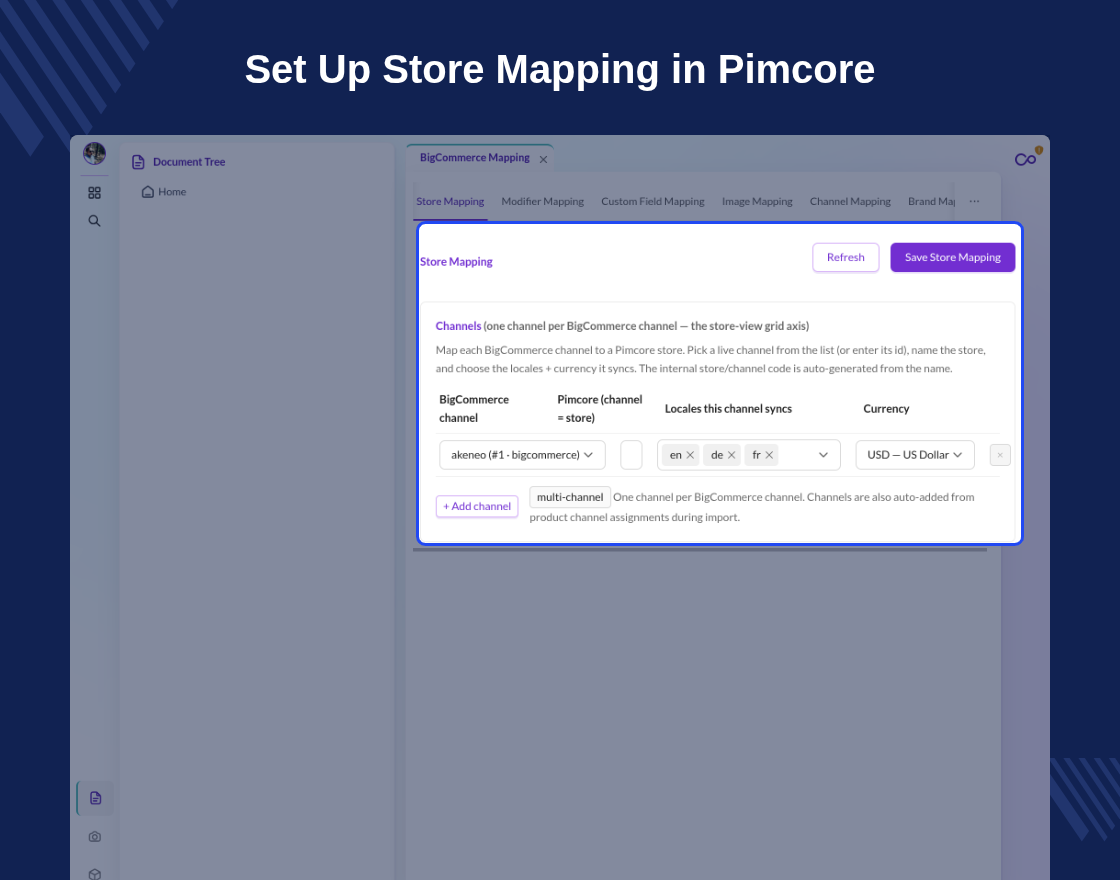 Pimcore BigCommerce Connector