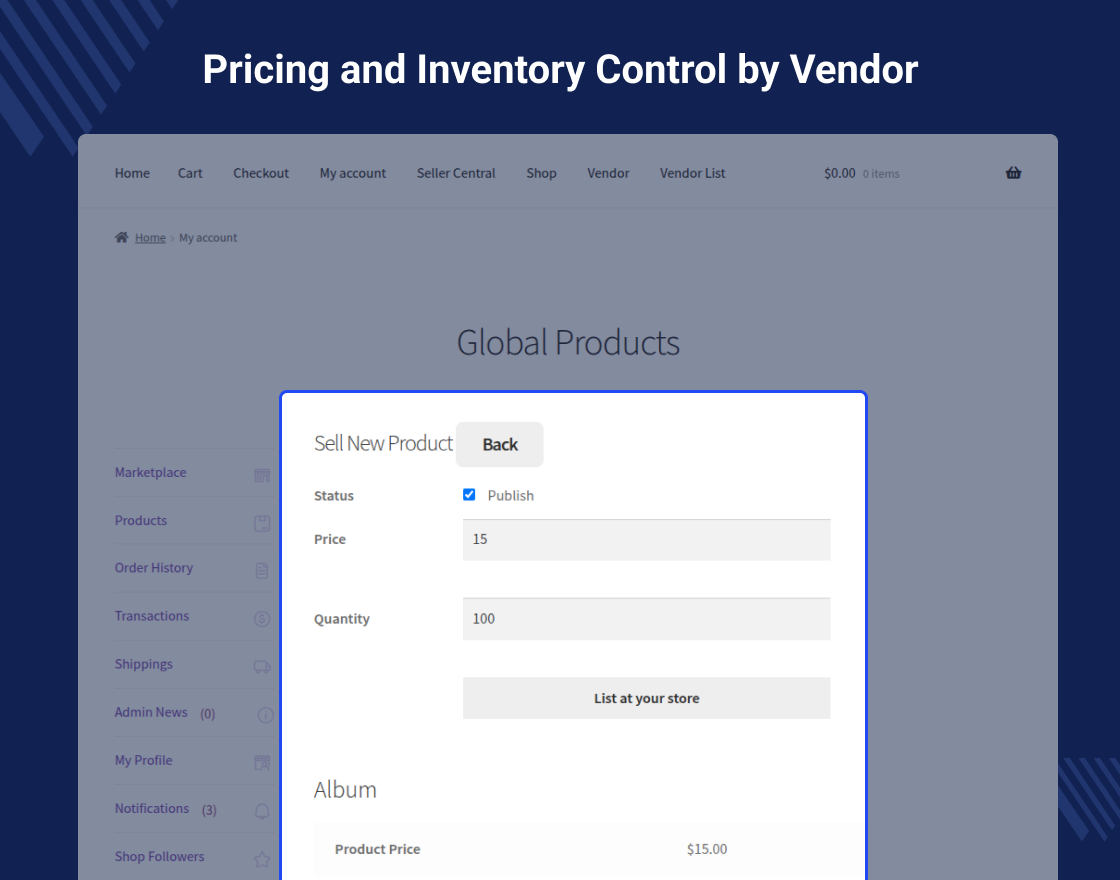 Multi Vendor Price Comparison for WooCommerce 