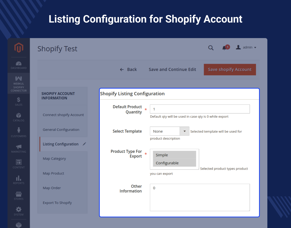Magento 2 Shopify Connector