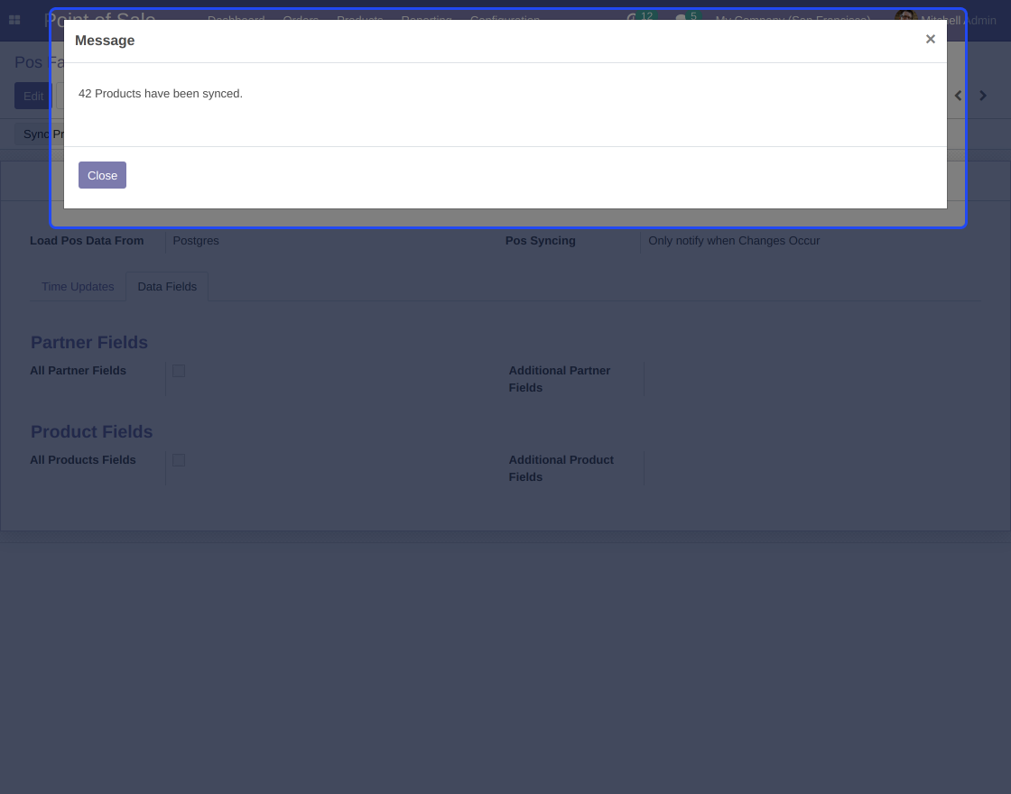 Odoo POS Fast Loading