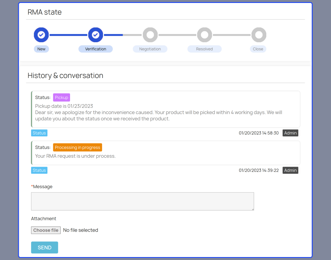 Prestashop Marketplace RMA
