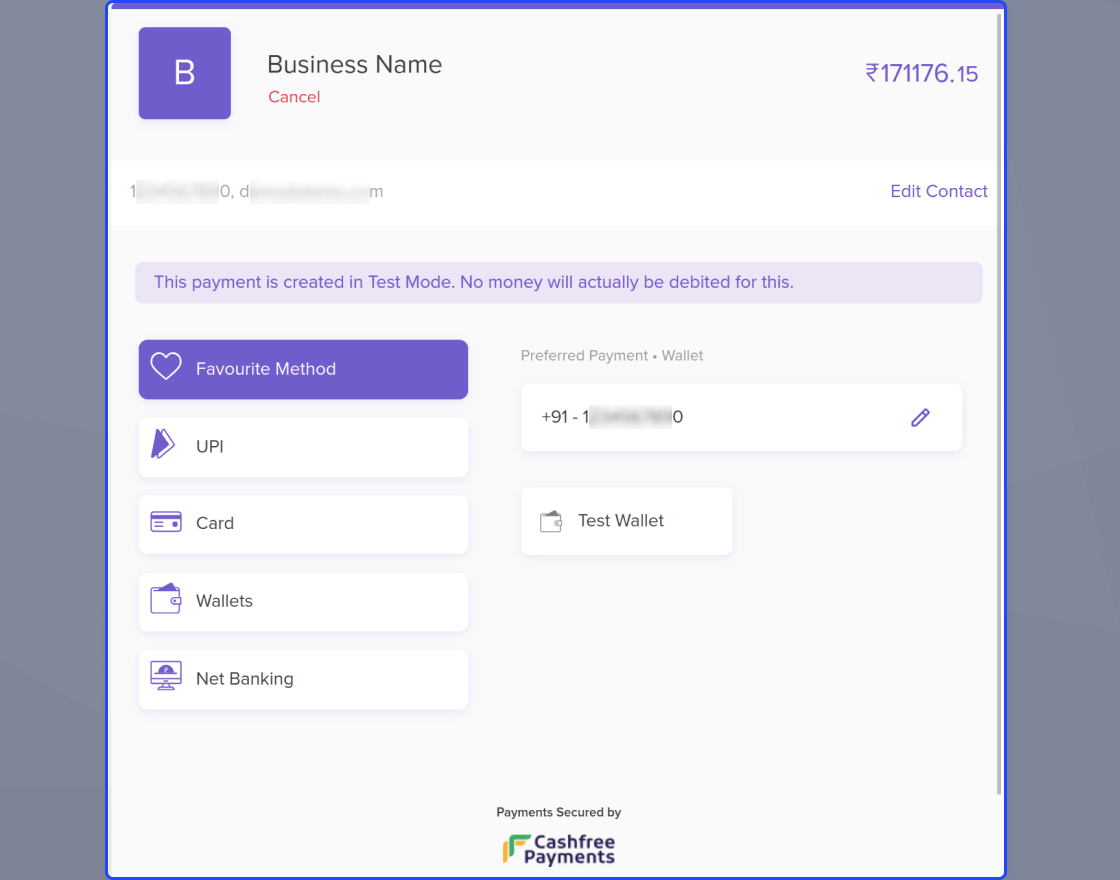 QloApps Cashfree Payment | UPI | Wallet