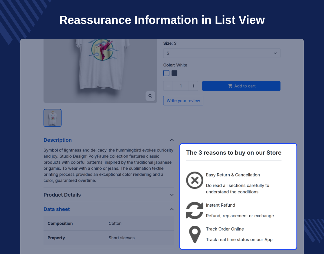 Prestashop Advance Reassurance Block
