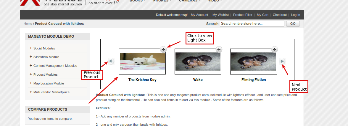 Magento (OpenMage) Product Scroller