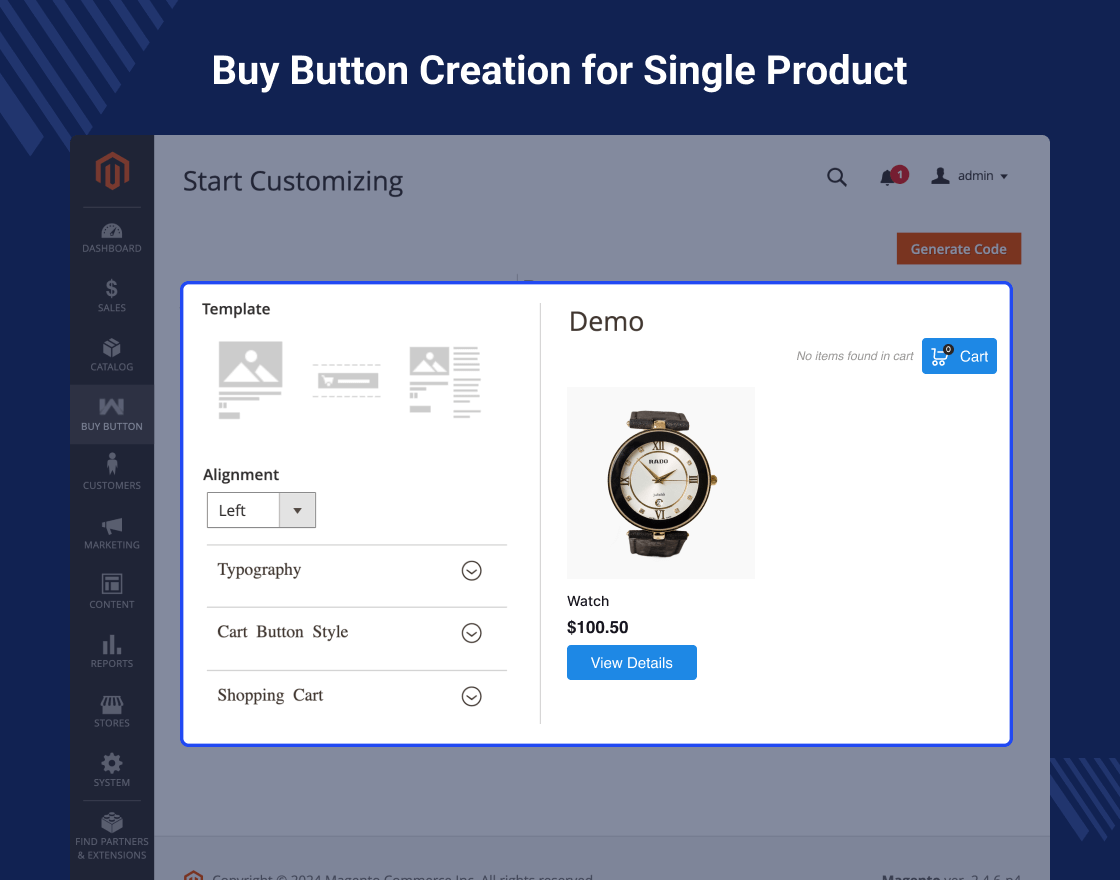 Buy Button for Magento 2