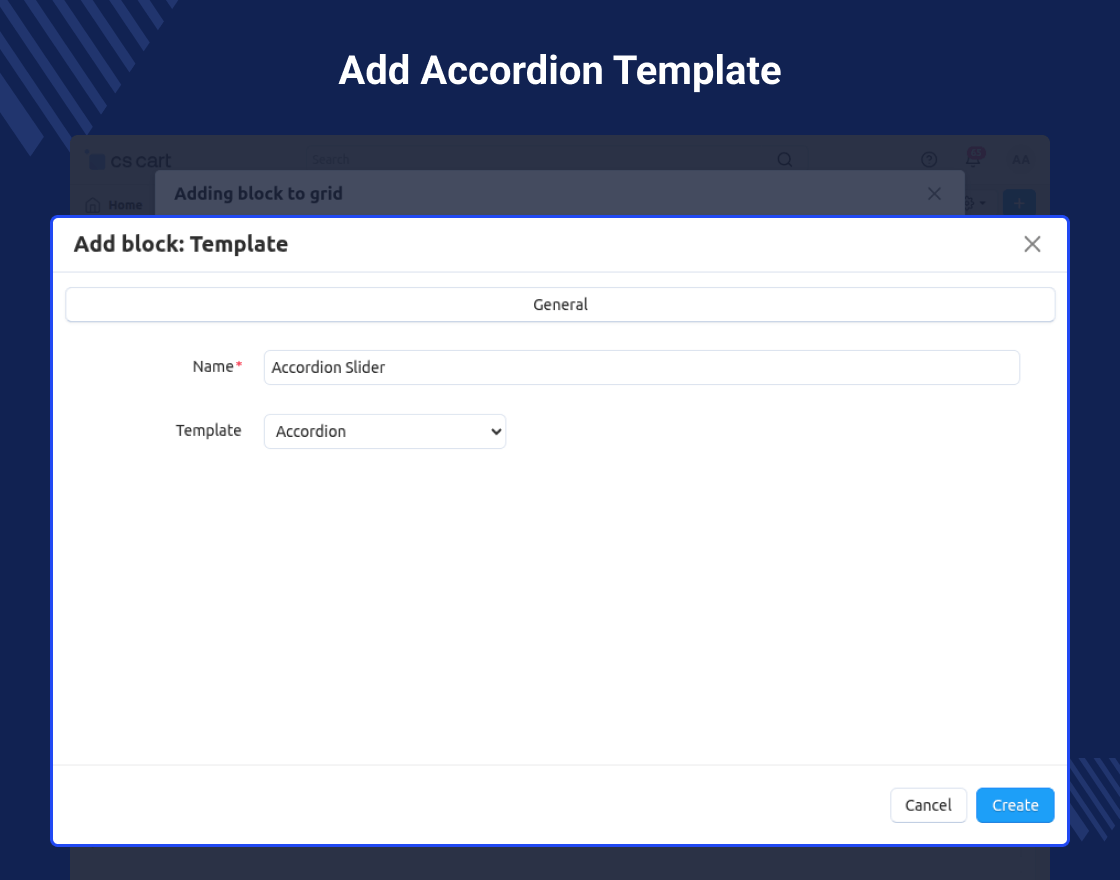 Cs-Cart Accordion Slider