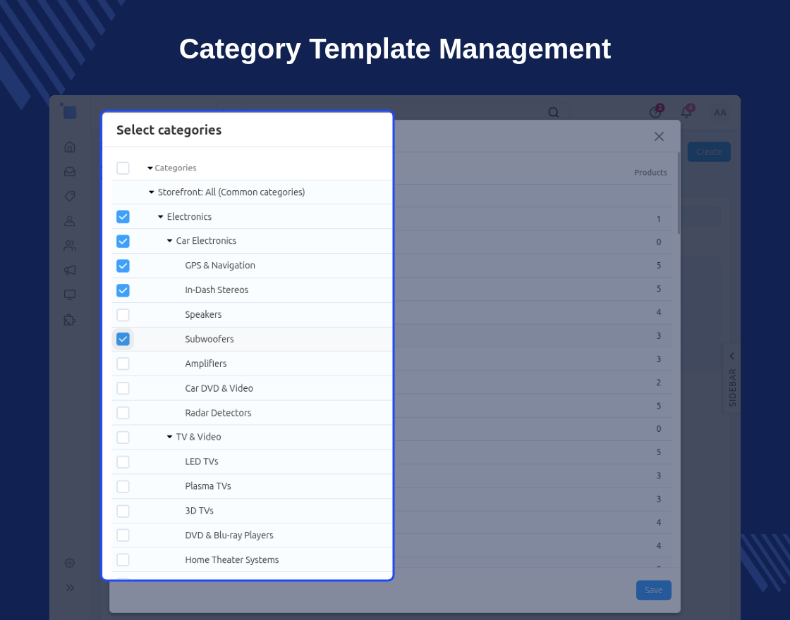 CS-Cart Category Management