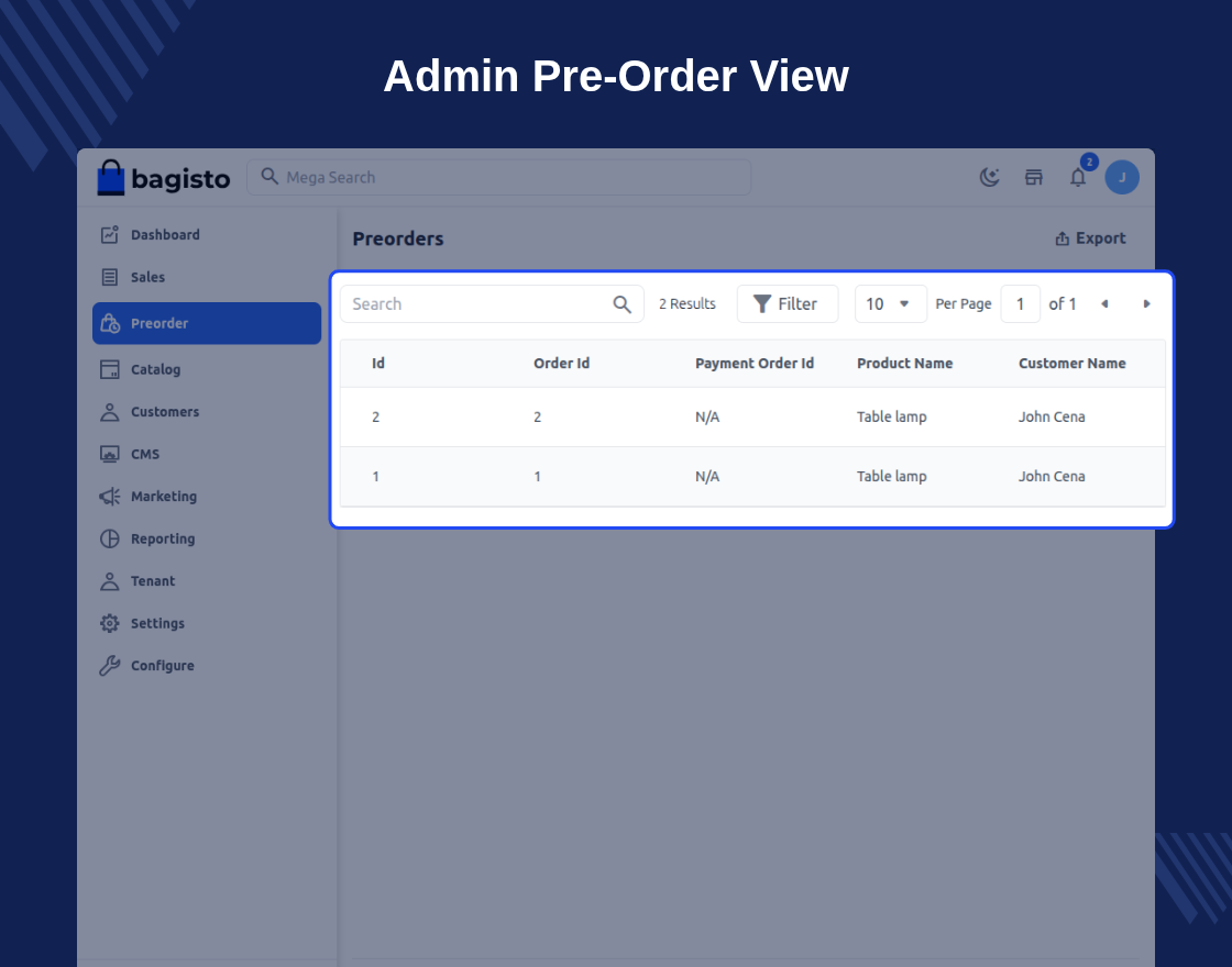 Laravel eCommerce Multi Tenant SaaS Pre Order