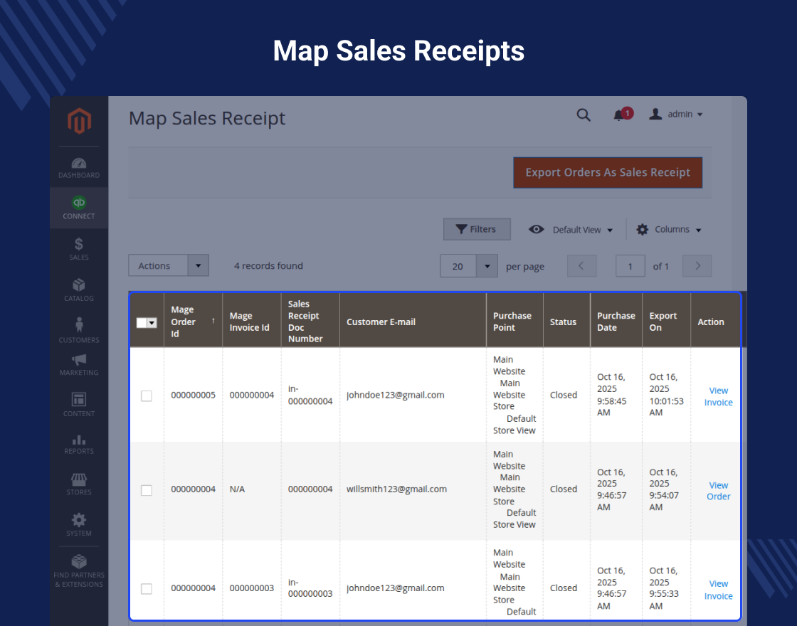 Magento 2 Quickbooks Online Integration