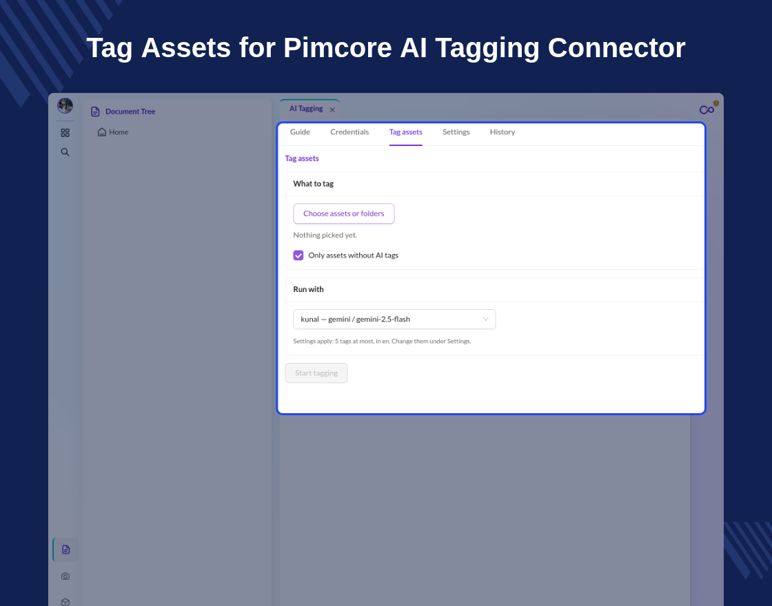 Pimcore AI Tagging Connector